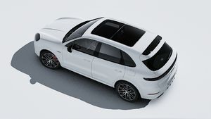 Exterior view of Cayenne S E-Hybrid Black Edition seen from above