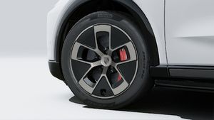 Vue extérieure du Cayenne Turbo Coupé Electric.