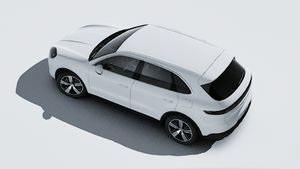 Exterior view of Cayenne E-Hybrid seen from above