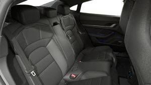 Interior view of Taycan 4S
