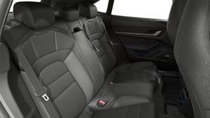 Interior view of Taycan 4 Cross Turismo