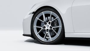 Vue extérieure du 911 Carrera T.