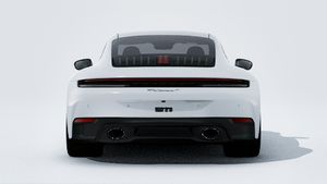 Vue extérieure de 911 Carrera T montrant l'arrière de la voiture