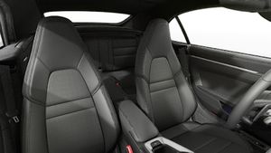 Vue intérieure montrant les sièges avant de 911 Carrera Cabriolet