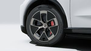 Vue extérieure du Cayenne Turbo Coupé Electric.