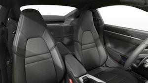 Innvendig visning som viser forsetene til 911 Carrera S