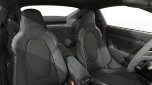 Innvendig visning som viser forsetene til 911 Carrera 4 GTS