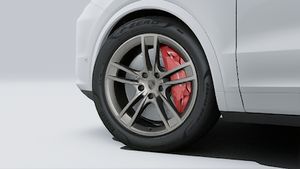Utvendig sett av Cayenne Turbo E-Hybrid Coupé