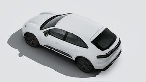 Utvendig visning av Macan GTS sett ovenfra