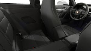 Interior view showing the back seats of 911 Carrera