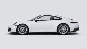 Exterior view of 911 Carrera showing the left side of the car