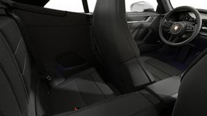 Interior view showing the back seats of 911 Carrera Cabriolet
