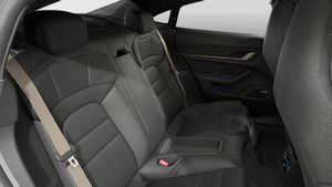 Interior view of Taycan Turbo
