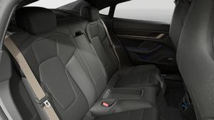 Interior view of Taycan Turbo S