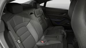 Interior view of Taycan Black Edition
