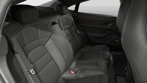Interior view of Taycan 4S Black Edition