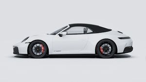 Exterior view of 911 Carrera GTS Cabriolet showing the left side of the car
