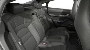 Interior view of Taycan 4S