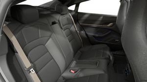 Interior view of Taycan Turbo