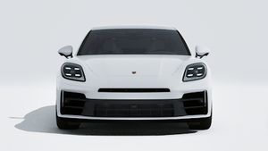 Exterior view of Panamera 4 E-Hybrid showing the front of the car