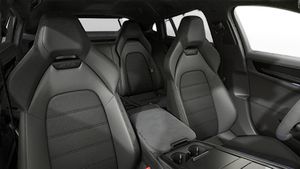 Interior view showing the front seats of Panamera GTS