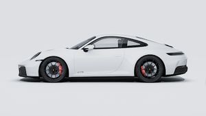 Vista exterior de 911 Carrera GTS mostrando el lado izquierdo del coche