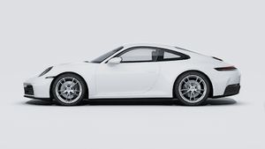 Vista exterior de 911 Carrera mostrando el lado izquierdo del coche