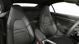Vue intérieure montrant les sièges avant de 911 Carrera Cabriolet
