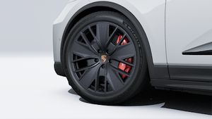 Vue extérieure du Macan GTS.