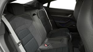 Vue intérieure du Taycan 4 Black Edition