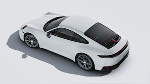 Exterior view of 911 Carrera T seen from above