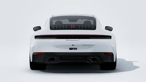 Exterior view of 911 Carrera T showing the rear of the car