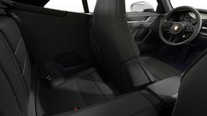 Interior view showing the back seats of 911 Carrera S Cabriolet
