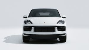Exterior view of Cayenne S Coupé showing the front of the car