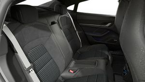 Interior view of Taycan 4 Black Edition