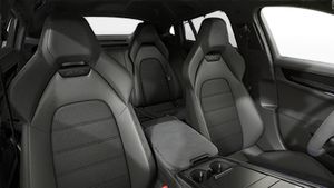 Interior view showing the front seats of Panamera GTS
