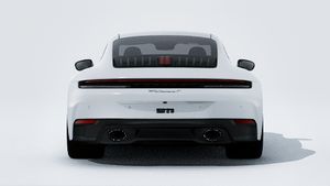Widok zewnętrzny 911 Carrera T przedstawiający tył samochodu
