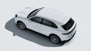 Widok zewnętrzny strony Cayenne S E-Hybrid widziany z góry
