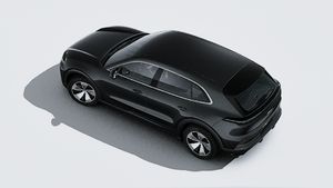 Widok zewnętrzny strony Cayenne Electric widziany z góry