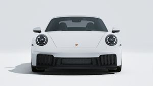 Exterior view of 911 Carrera GTS showing the front of the car