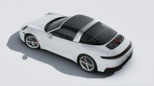 Exterior view of 911 Targa 4S seen from above