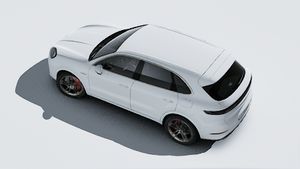 Exterior view of Cayenne Turbo E-Hybrid seen from above