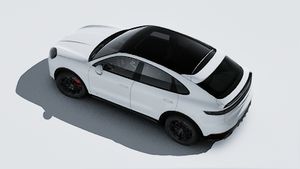 Exterior view of Cayenne GTS Coupe seen from above
