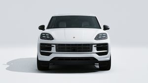 Vista exterior do Cayenne Black Edition, de frente
