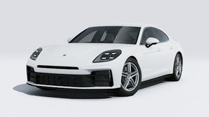 Vista exterior do Panamera 4, de frente e lateral esquerda