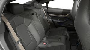 Vista interior de su Taycan Turbo