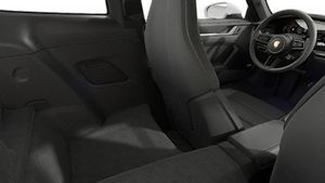 Interior view showing the back seats of 911 Carrera 4S