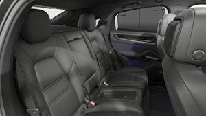 Interior view of Cayenne Coupé Black Edition