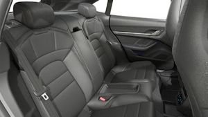 Interior view of Taycan 4 Cross Turismo
