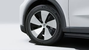 Vue extérieure du Cayenne Electric.